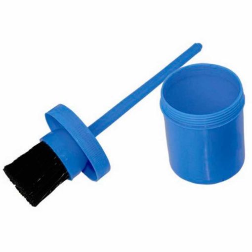 Cepillo para pezuñas de plástico azul