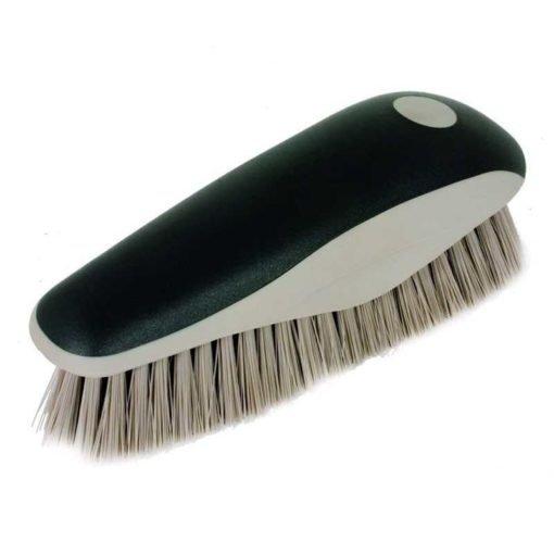 Synthetic Fiber Brush With Anatomical Grip