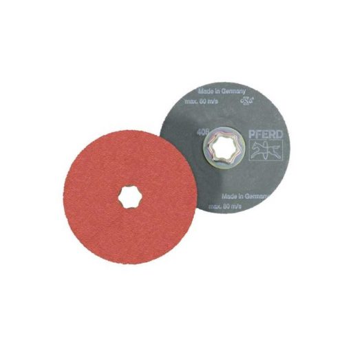 Pferd Sanding Disc With Combiclik Fiber Backing Co-Cool Ceramic Oxide Execution A Ø 115