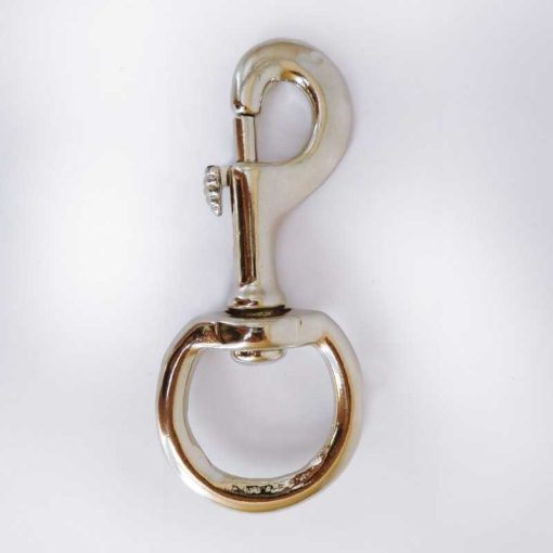 Carabiner For Branch Nickel Plated Large