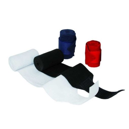 Daslo Elastic Work Bandages With Velcro Set 4 Black