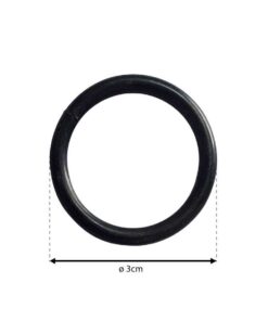 Alternative view of Anilla Para Pechopetral Zincada Negra